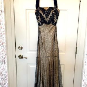 Badgley Mischka couture evening gown